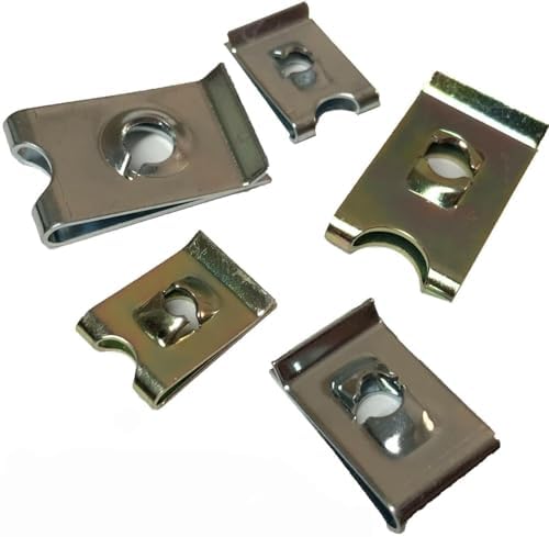 Speed Fasteners U Clips No 4 No 6 No 8 No 10 No 12 No 14 Spire Clips U Nuts Captive Clips (20, NO. 10)