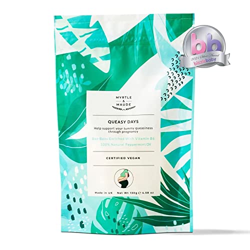 Myrtle & Maude - REMÈDES CONTRE LES NAUSEAES MATINALES/VITMAINE B6 BON-BONS || MORNING SICKNESS RELIEF VITAMIN B6 BON-BONS Cover