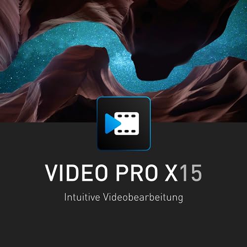 MAGIX Video Pro X15: Intuitive Videobearbeitung für Fortgeschrittene I Videobearbeitungsprogramm I Videoschnittprogramm | PC Aktivierungscode per Email