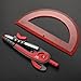Mr. Pen- Compass and Protractor Set, Math Compass for Geometry and Drawing