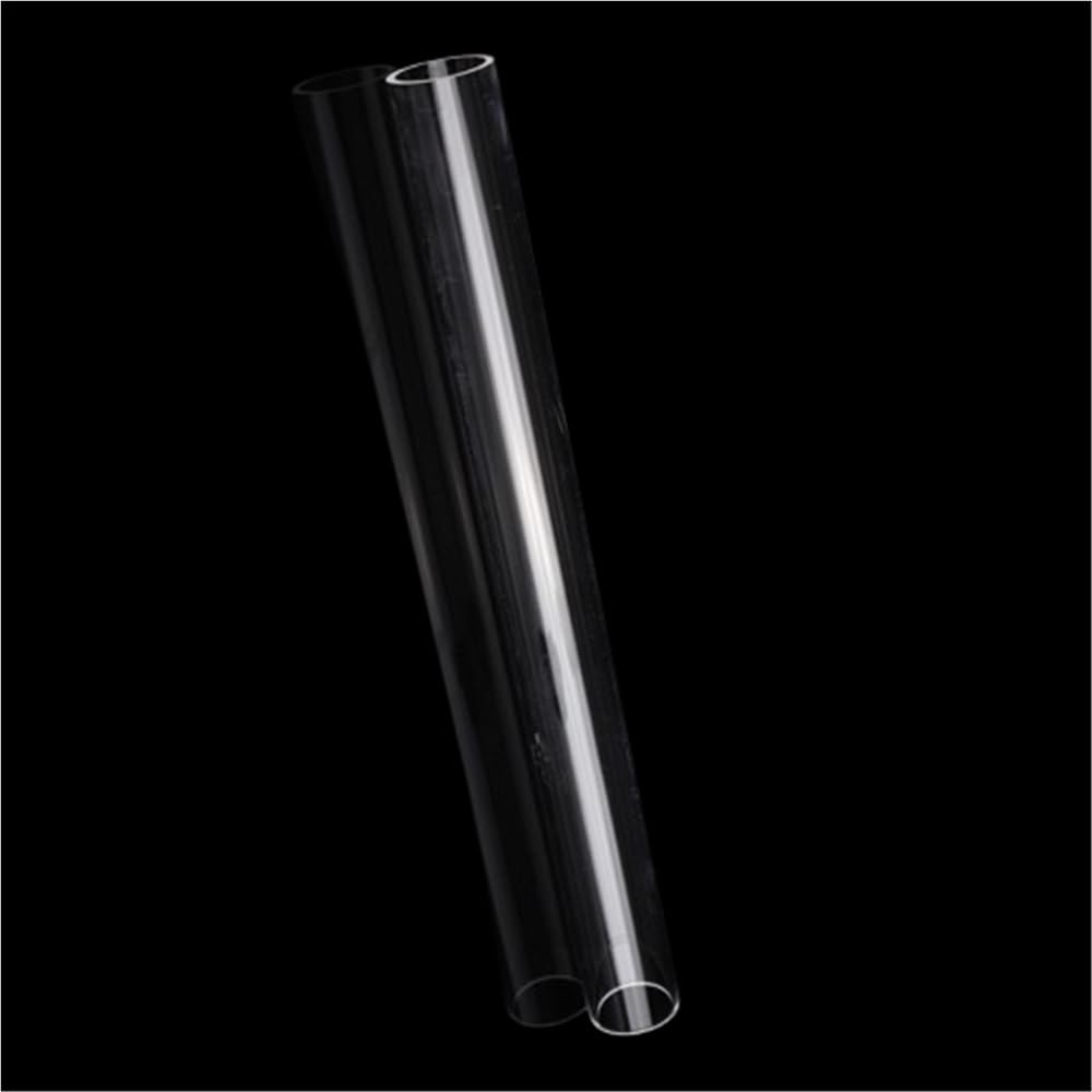 Brom-Silikatglasrohr, Silica Single-Bore Quarz Kapillarrohr OD20 ID15 L1000mm for 1100C Schule 1pc