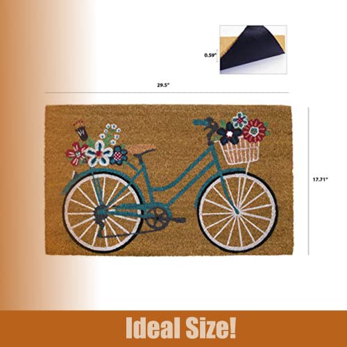 Home Expressions Welcome Mat, Door Mat, Durable, Washable, Stain-Resistant, Kitchen, Printed Outdoor Coir I Natural Fibers For Indoor Or Outdoor Use Mat 18"X30" (Hw-1527) #TOP2