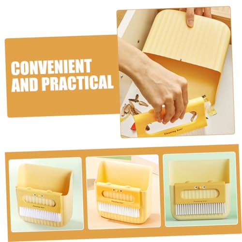 BAZEITFLOW Mini Kehrschaufel und Besen Set Praktischer Tischbesen mit Robustem Material Kompakt und Verschleißfest für Büro Zuhause Schreibtisch und Kleine Reinigungsaufgaben – Bild 8