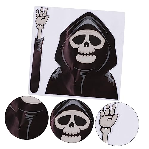 BESTOYARD 4 Pçs Adesivos De Limpador Adesivos Automotivos Adesivos De Decoração De Halloween Decalqu