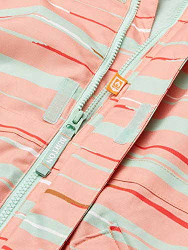 Burton Jaqueta de folhas curtas para meninas, rabiscos de dália, grande