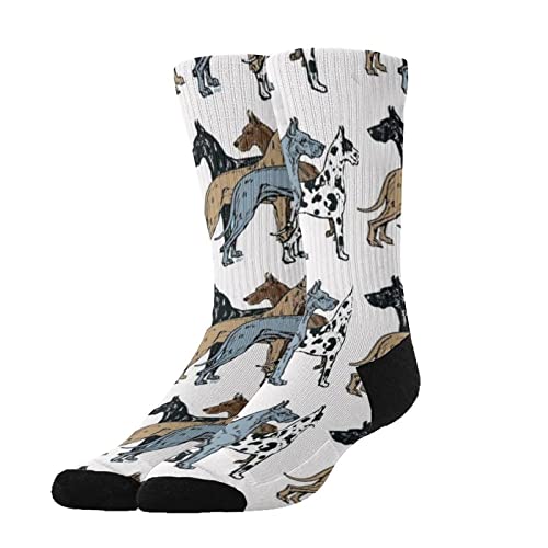 Vintage Socks - Luxury Polyester Socks with Short Fuzzy for Women Men Running4