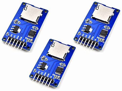 CANADUINOR 3 x Micro-SD[J[hA_v^[ Arduinop 3.3V-5VRo[^[t