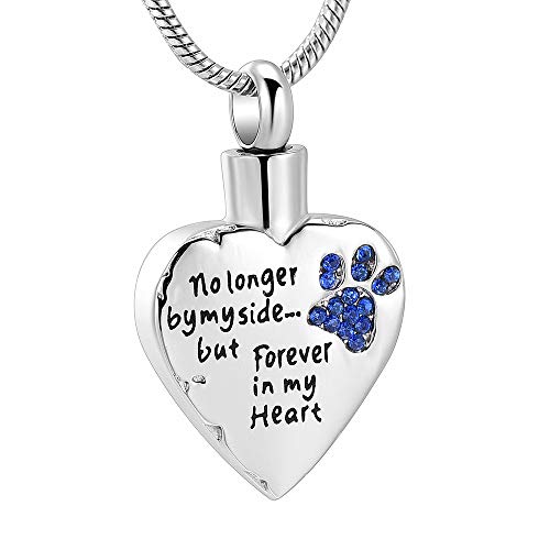 memorial jewelry No Longer by My Side,But Forever in My Heart Carved Locket