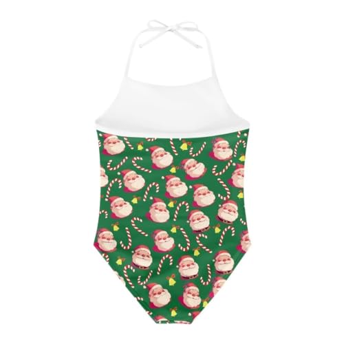 Image of Cute Christmas One-Piece Swimsuits Beach Swimwear Bathing Suit for 3-10 Years Girls
