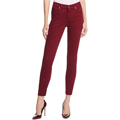 7 For All Mankind Women's Ankle Skinny Riche Sateen Jean 7 For All Mankind Women's Ankle Skinny Riche Sateen Jean