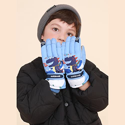 Guantes de invierno gruesos W2 contra el frío y las manos mojadas en niños 7