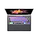 Serato Scratch Live DJ Shortcuts Hotkey Silicone Keyboard Cover Skin for MacBook New Pro with Touch Bar 13 Inch and 15 Inch (A1989/A1706,A1990/A1707) 2018 2016 2017 2018 2019 Release with Touch ID