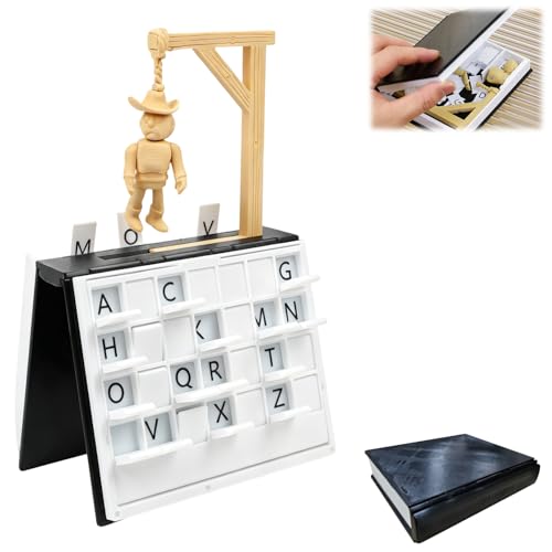 PlayBook'd Hangman,Vocabulary Words Spelling Challenge Table Game,Playbook Board Game, 3D Printed...