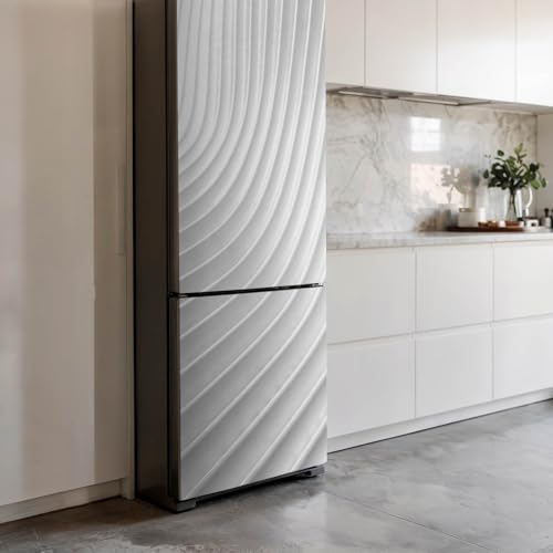 Sticker pour refrigerateur 60x190 cm cache rayure autocollant impermeable - 4