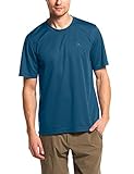 maier sports Walter, Maglietta da Uomo, Maglietta Funzionale con Collo Rotondo per Escursioni e Tempo Libero, Tecnologia Dryprotec, Traspirante, Chip NFC per Un Facile riciclo