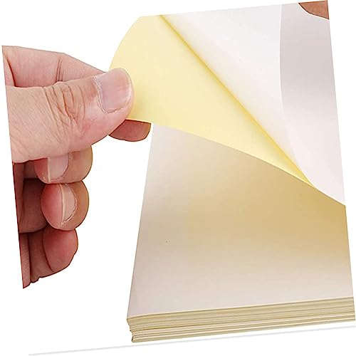 Papier étiquette Mikikit 100 pièces autocollant blanc mat qualité supérieure