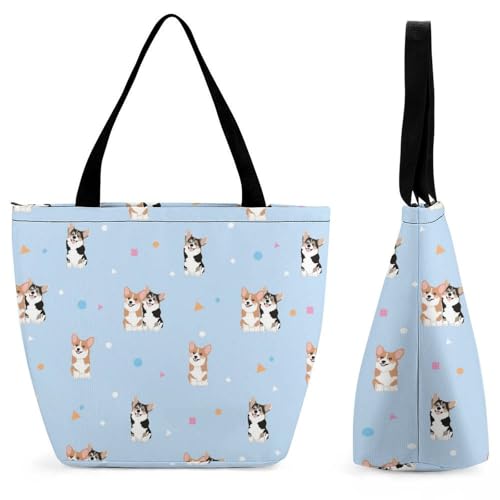Sac à main Corgis mignons idée cadeau femme originale pour passionnée de chiens
