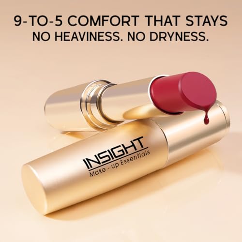 Image of INSIGHT Air Whip Lipstick - Executive Glow| Blurred Matte Finish | Air Whipped Mousse Texture | Ultra Lightweight, Buildable Pigment | Hydrating Long Wear Comfort - 3.75g