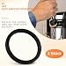 Dichtung O-Ring für Perfect Draft Fässer - Dichtungssatz kompatibel mit Philips Perfect Draft Bier-Zapfanlage HD3610, HD3620, HD3720, Dichtungsringe Set für Perfekte Draft Zapfanlage ( 2 Stück )