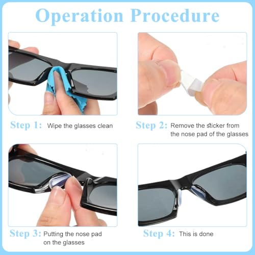 Image of MAYCREATE 50PCS Eyeglasses Retainers Sets, Silicone Anti-Slip Eyeglass Holder, Comfort Ear Grip Hooks Protectors for Spectacle Sunglasses Reading Glasses Eyewear