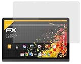 atFoliX Panzerfolie kompatibel mit Lenovo Yoga Tab 11 Schutzfolie, entspiegelnde und stoßdämpfende FX Folie (2X)