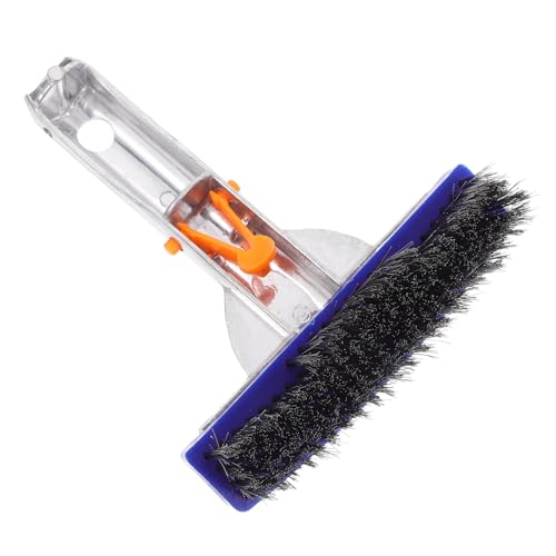 Balacoo Ergonomic Handle Pool Wire Brush 5 Inch Cleaning Brush for Pool Wall Hard Bristle Brush for Cleaning Pool Tiles Walls