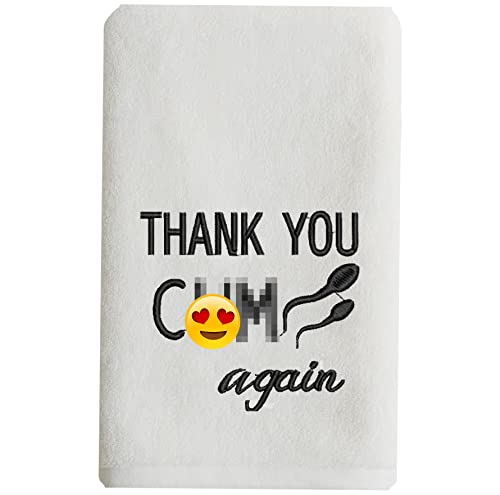 PERUKOYO Gift for Boyfriend Husband,Naughty Towel Gifts, Valentines Day for Lover,Fiance