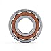 XIKE 2 Pcs 7204AC Angular Contact Ball Bearing 20x47x14mm, Fits DIY/Motor/Generator/Compressor/Gearbox/Industry/Agriculture/Engineering/Garden Machinery/ICE Vehicle Transmissions and Engines.
