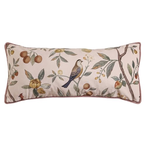 bilin gaier Designer Vintage Velvet Throw Pillow Cover,28"x12"-Dewey an