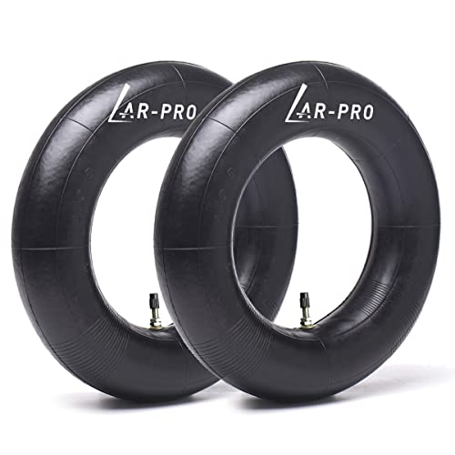 Image of 2 Pack 3.00 /3.50-8 Replacement Inner Tubes with TR4 Valve Stem for pneumatic wheelbarrow wheel,cart wheel, garden cart, wagons - Made From Heavy Duty, Thick Premium Rubber