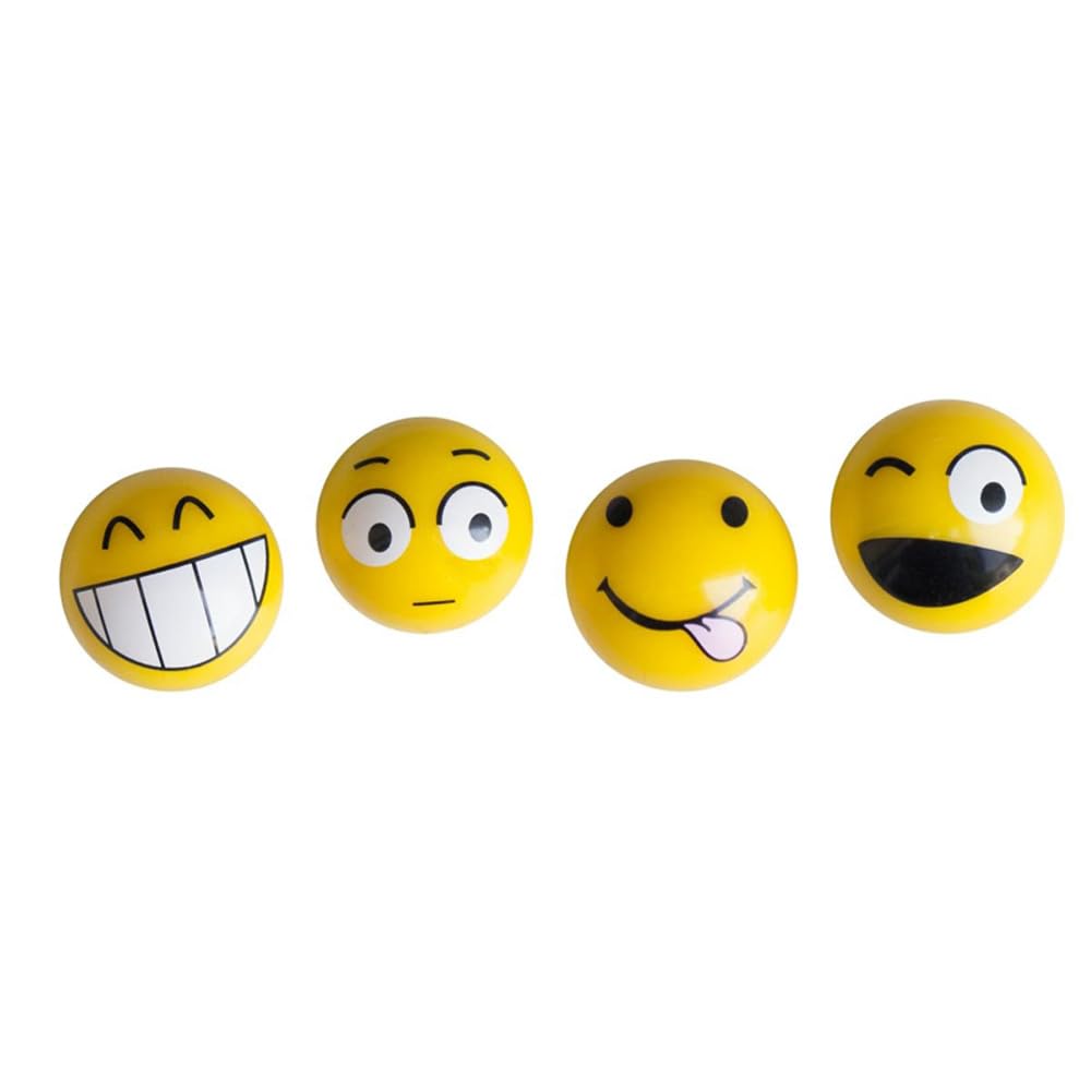 Simoni Racing CAPS/E 4 Valve Caps, Universal Emoticons