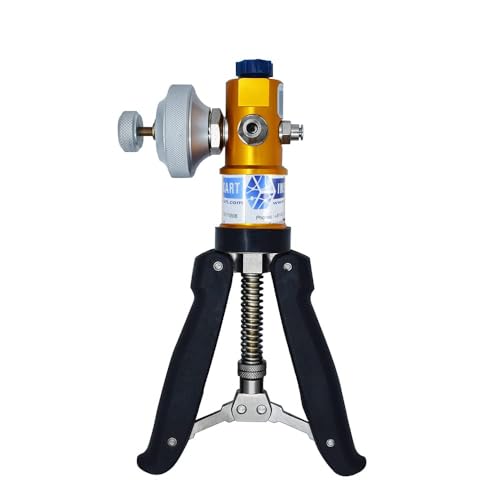 Pressure and Vacuum Hand Pump Calibrator/Pressure calibrator (Range: -13 to 435 PSI) for Calibration Labs and Field Calibrations Model: AI-DP1-2200 (Only Hand Pump)