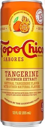 Topo Chico Sabores Variety Pack - Tangerine Ginger, Blueberry Hibiscus & Lime Mint | 3 Flavors | 12 Fl Oz (Pack of 12) - Thumbnail 6