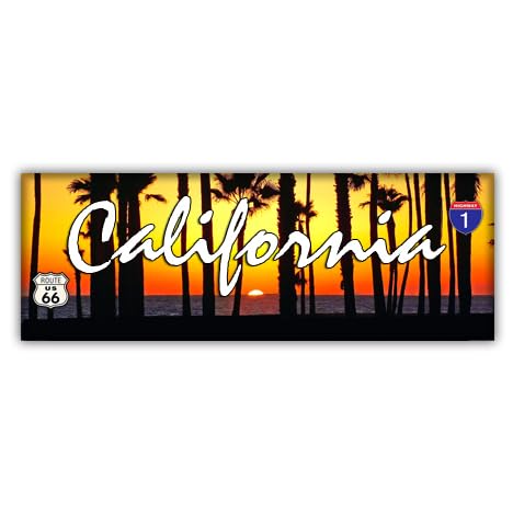 Imán decorativo rectangular 4.5 x 1.5 pulgadas