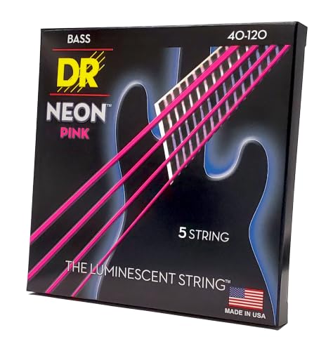 Image of HI-DEF NEON Bass (Pink, 40-120)