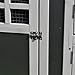 Pawhut Gallinero Exterior Madera Integrado Bandeja Deslizante Extraíble Ventilación Fácil de Limpiar...
