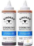 Kinders Japanese BBQ Cooking Sauce & Glaze with Soy , Ginger & Garlic is non-GMO, and no added MSG K