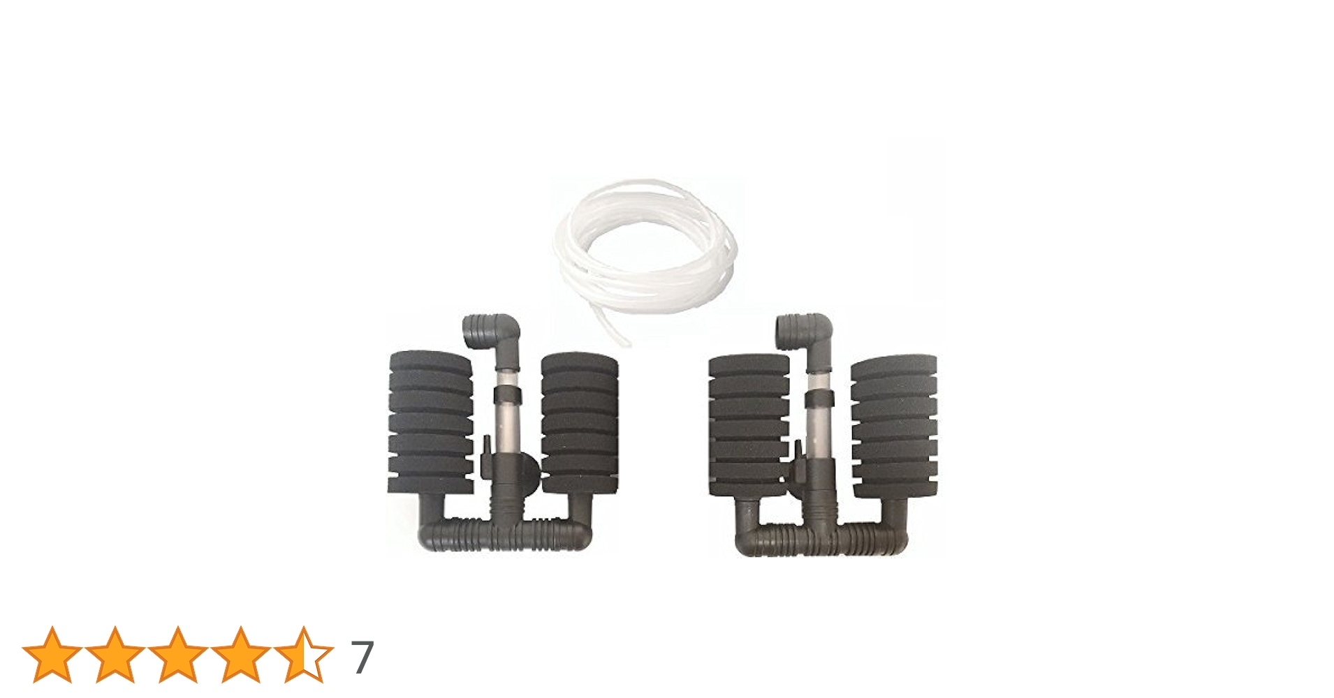 Amazon | スポンジフィルター XY-2831 2個セット エアチューブ3m付き