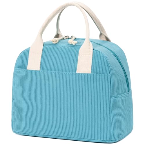 Image of LOVELYWIND Lunch Box for Women Cute Lunch Bags for Women Lunch Tote Bags Reusable Insulated Lunch Box Large Capacity Reusable Insulated Cooler for Work or Travel Gifts or Beach
