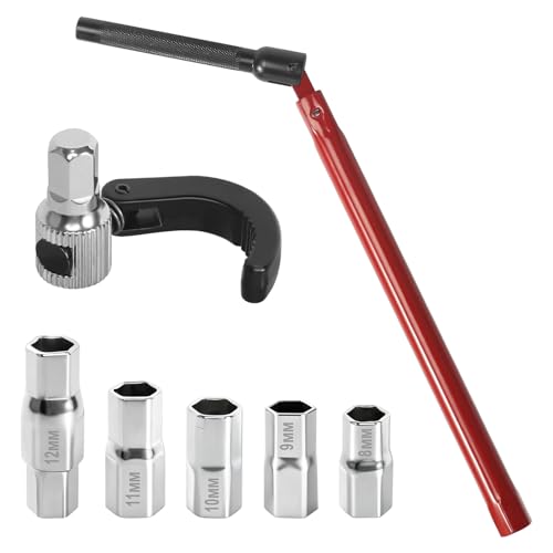 KUHAWL Clé à écrou sur pied, outil de montage, clé d'armature, robinet, outil universel