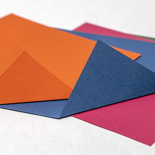 [Estúdio de origami da Taro] Tant grande, 24 cm, dupla face, 50 cores, 50 folhas, quadrado, fácil de