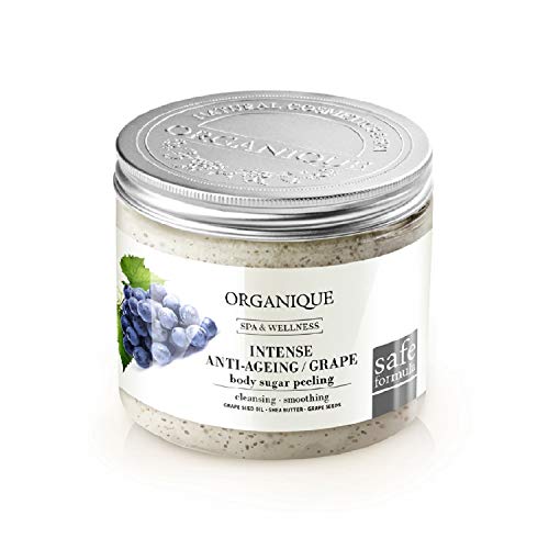 Organique Grape Seed Extract Anti-Ageing Sugar Peeling, 200 ml