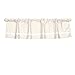 Gold Confetti Dot Print Window Valance by The Peanut Shell - 100% Cotton Sateen