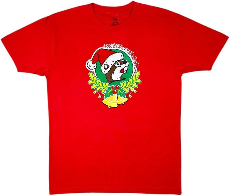 Buc-ee's Jingle All The Way Christmas T-Shirt, Red, Holiday Design 2025
