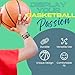 Infinity Collection - Adjustable Basketball & Infinity Charm Bracelet (Navy & White) - Gift for Coach, Team and Players - Fits Small to Large Wrists