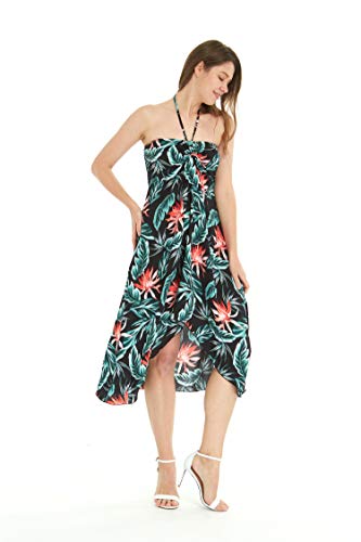 Image of Matchable Couple Hawaiian Shirt or Dress Signature Prints Orchid Breeze | Sold Individually; Matchable Couple Collection; Soft Comfortable Fabric; Signature Tropical Prints; Vacation Ready