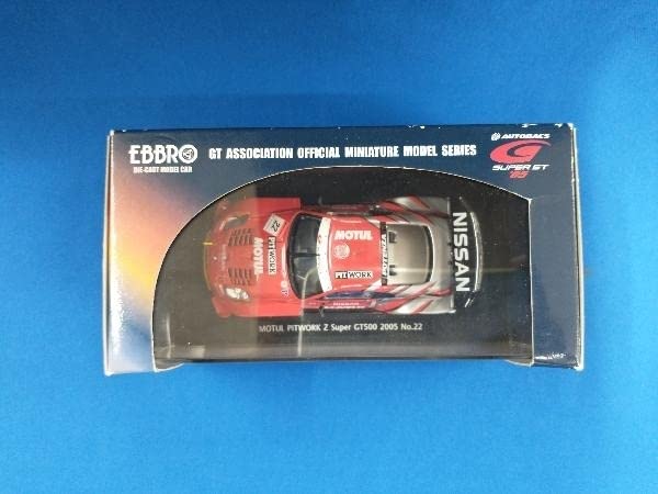 Amazon | 1/43 SUPER GT MOTUL PITWORK Z 2005 No.22 SILVER/RED