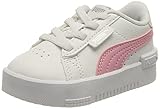 PUMA Baby-Mädchen Jada AC Inf Sneaker, White-Prism PINK Silver, Numeric_26 EU
