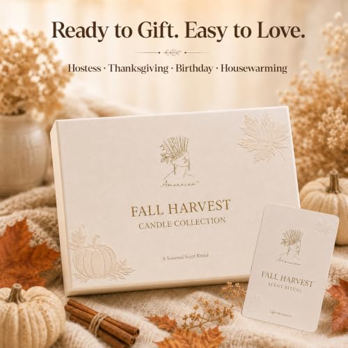 Image of Fall Scented Candles Gift Set, 12 Pack Soy Candles for Home, 2.5 oz Each