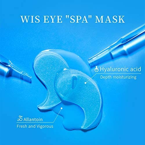 WIS Collagen Eye Mask Anti-aging Wrinkle eye mask Cooling Eye Pads Firming Under Eye Mask for Relaxing Dark Circles and… - Afbeelding 4